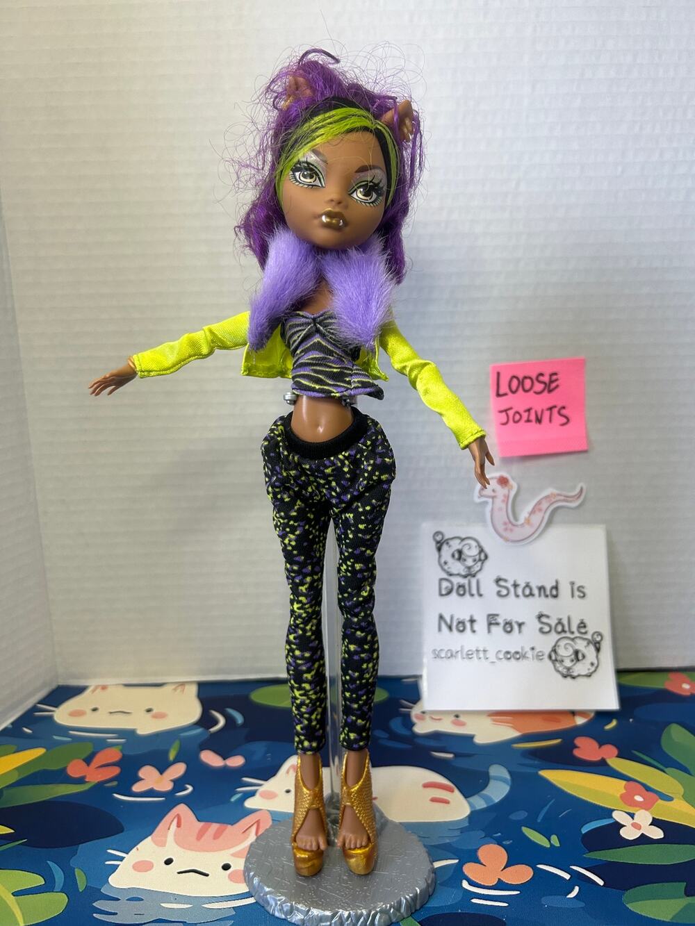 Monster High Clawdeen Wolf Killer Style Doll #08